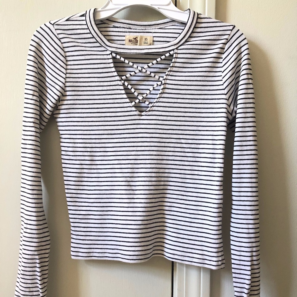 Striped Crop Top